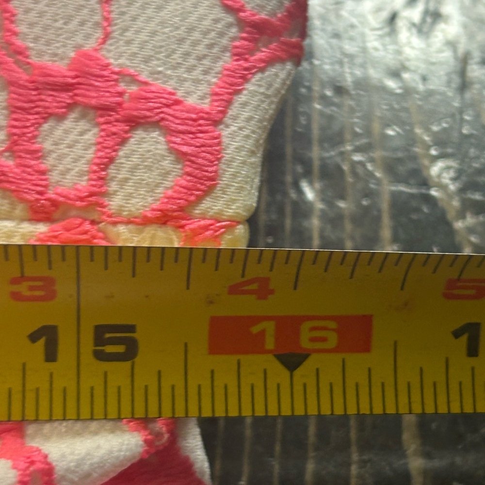 50%off w❤️NWT Lilly Pulitzer Daena Fiesta Pink Nylon Sleeveless Dress 10 $278 - Picture 14 of 16
